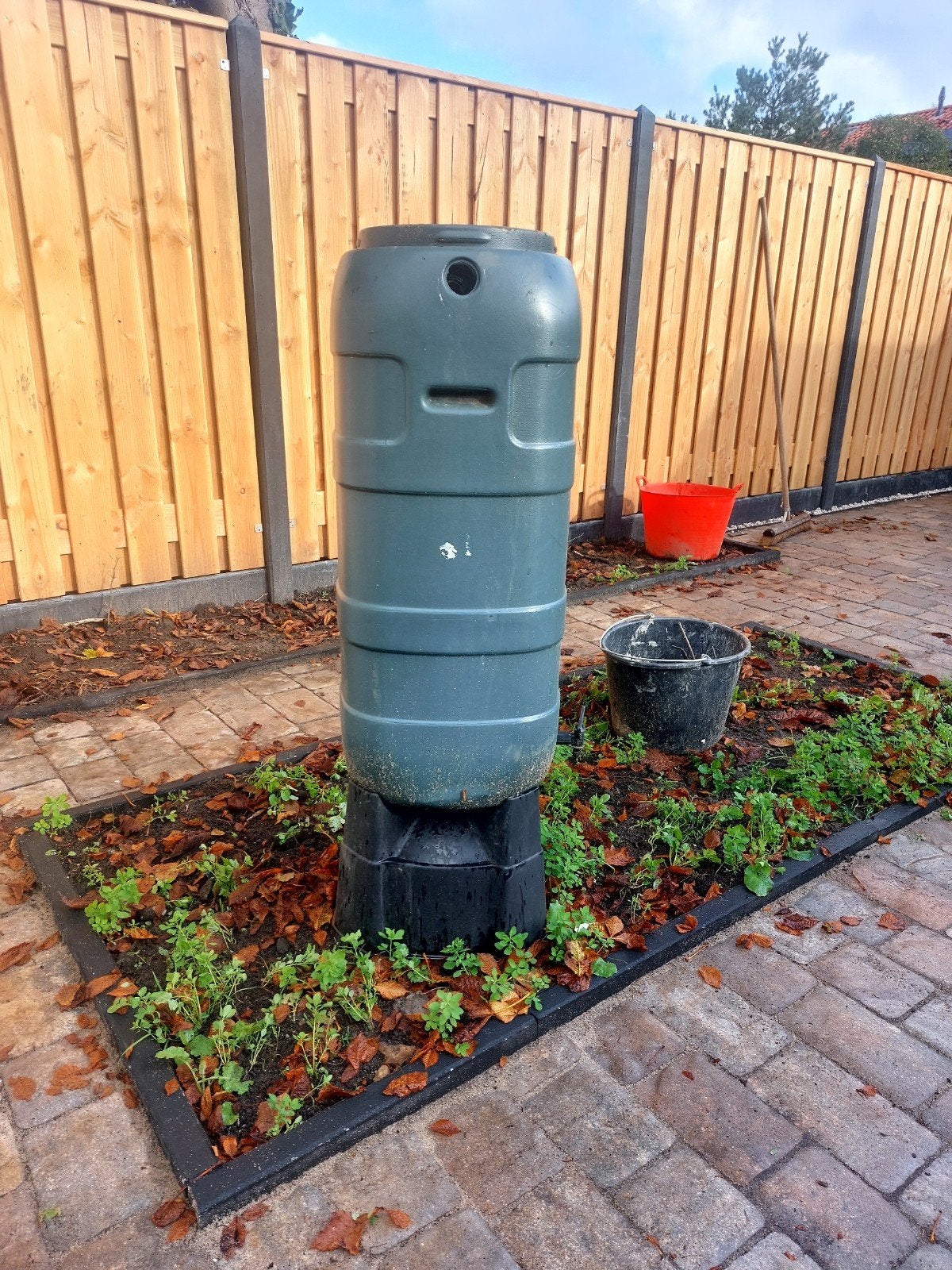 regenton, Tuin en Terras, Ophalen, Gebruikt, Kunststof, Met kraantje