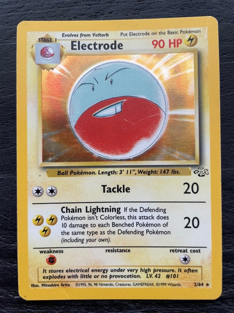 Electrode #2, Ophalen of Verzenden, Gebruikt, Losse kaart, Foil