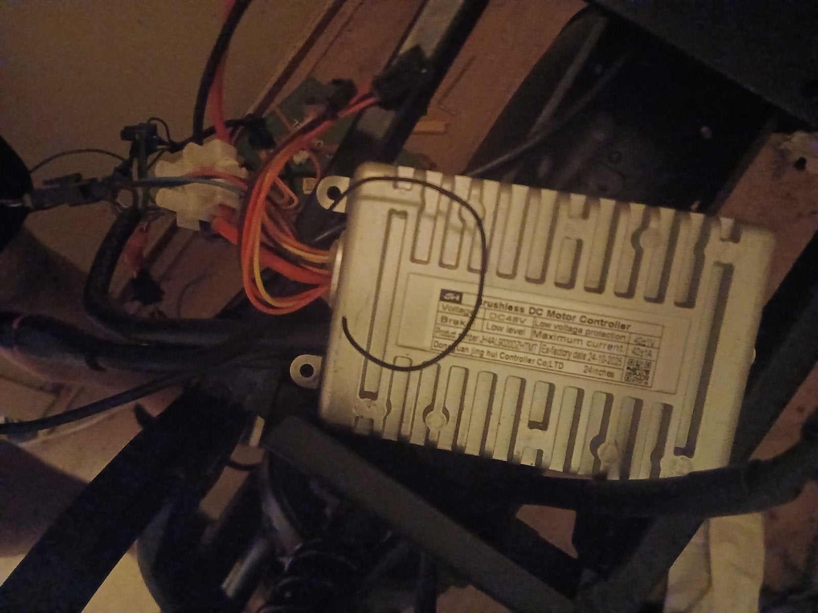 48v 40 a controller ebike ruilen tegen 21a controller, Ophalen