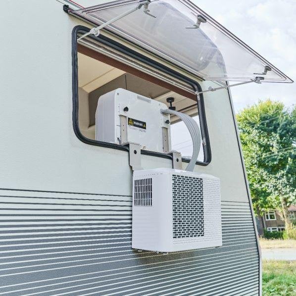 Zo goed als nieuwe Evolar Caravan / Camper Airco, Minder dan 60 m³, 3 snelheden of meer, Ophalen of Verzenden, Zo goed als nieuw