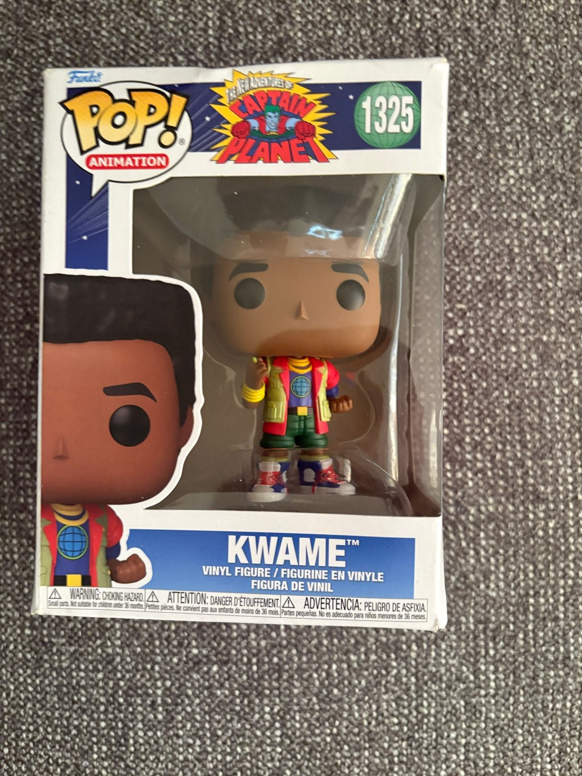 Funko Pop! Animation: Captain Planet - Kwame (1325), Verzamelen, Ophalen of Verzenden, Nieuw