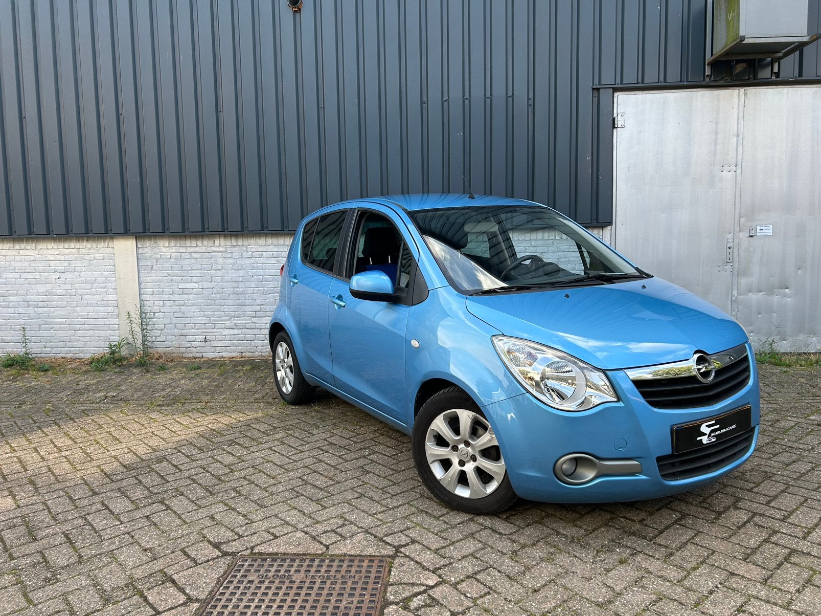 Opel Agila 1.2 16V 2008 Blauw, Auto's, Voorwielaandrijving, Dealer onderhouden, 40 €/maand, 4 cilinders