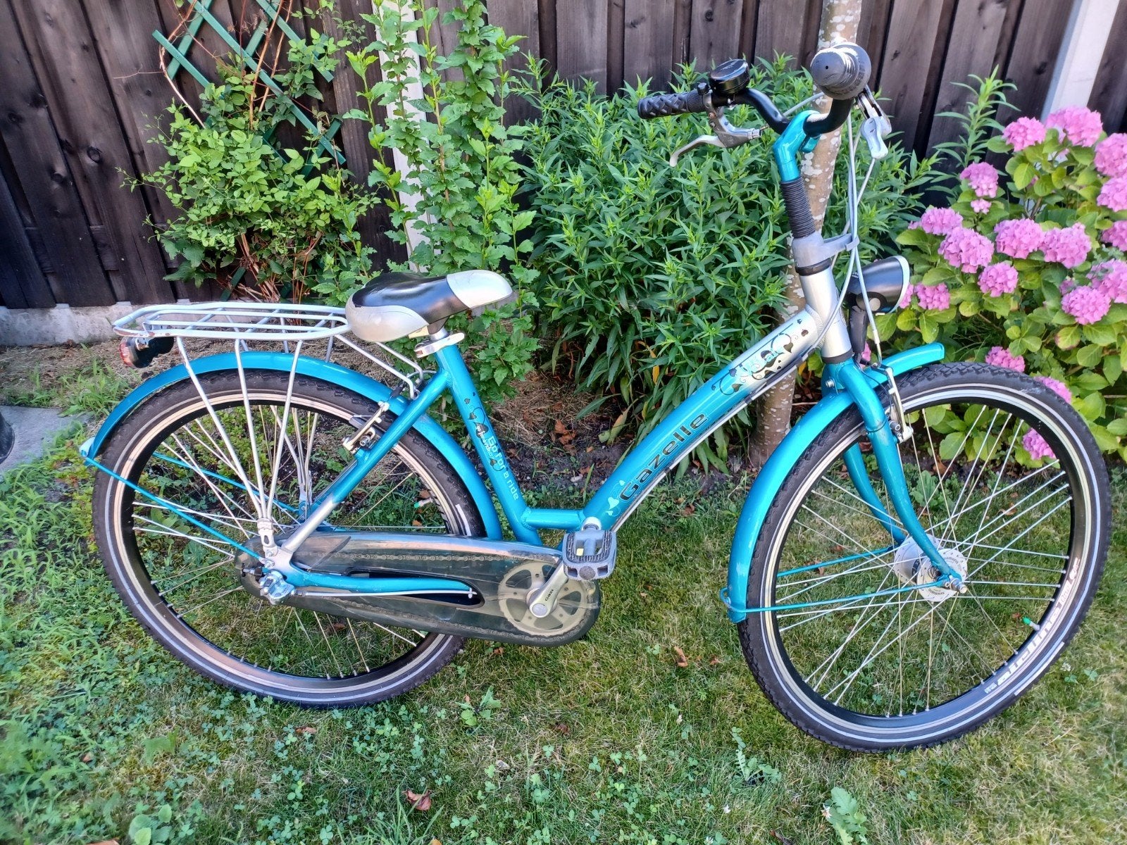 Gazelle Whale 26 inch meisjesfiets met 3 versnellingen., Fietsen en Brommers, Fietsen | Meisjes, Gebruikt, Versnellingen, Gazelle Whale