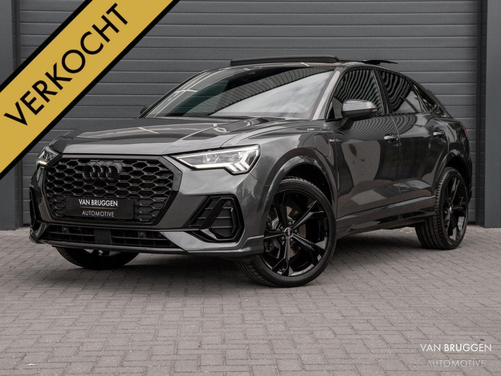 Audi Q3 Sportback 45 TFSI e S Edition Pano SONOS 20" CarPlay, Gebruikt, Hybride Elektrisch/Benzine, 13 kWh, SUV of Terreinwagen