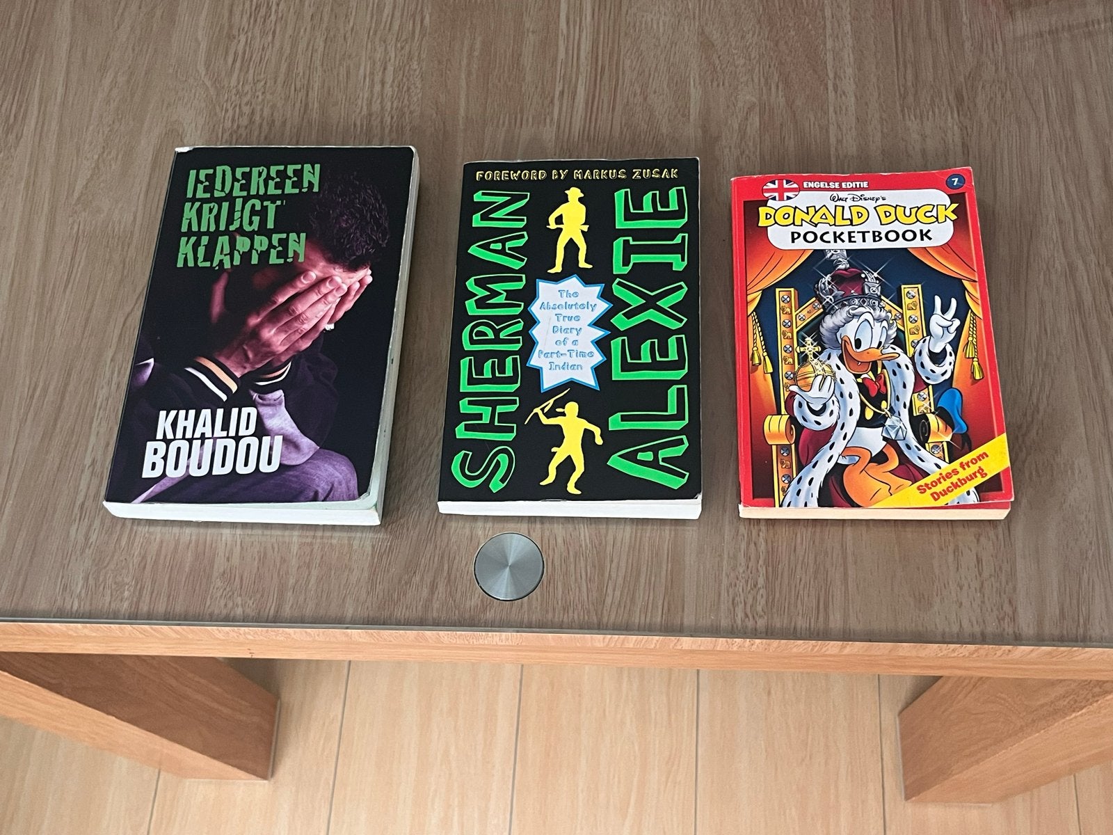 Boekenpakket: Khalid Boudou, Sherman Alexie, Donald Duck, Boeken, Literatuur, Gelezen, Nederland, Ophalen of Verzenden