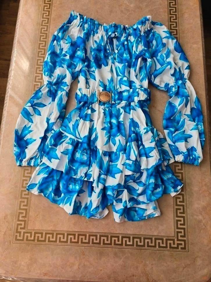 Jurk Jumpsuit Vasari maat universele tot 42, Blauw, Maat 42/44 (L), Nieuw, Ophalen of Verzenden