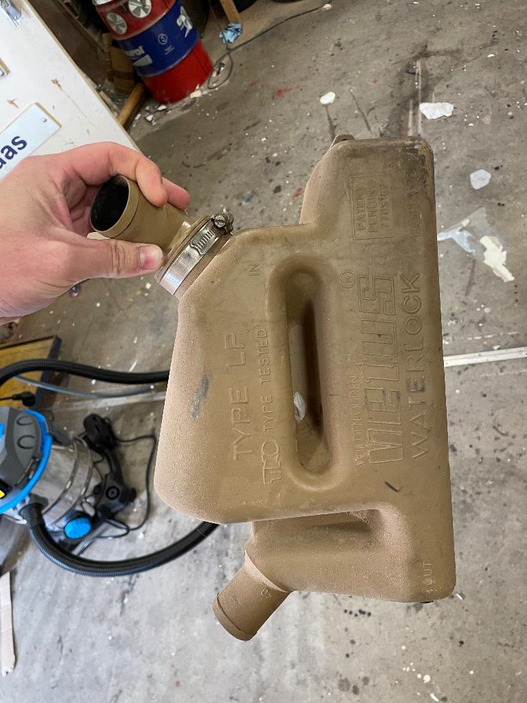 Vetus waterlock 40mm, Ophalen of Verzenden, Gebruikt, Motor en Techniek, Motorboot