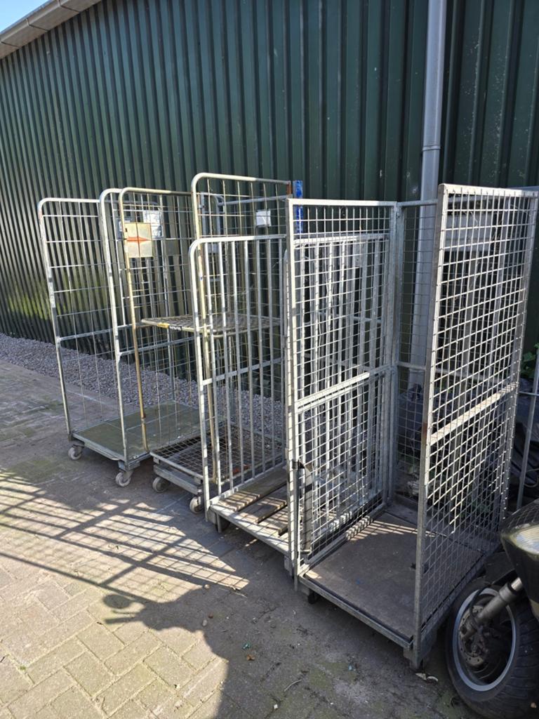 Rolcontainer, Ophalen, Transportkar, 100 liter of meer, Tejadaoudijzer@gmail.com