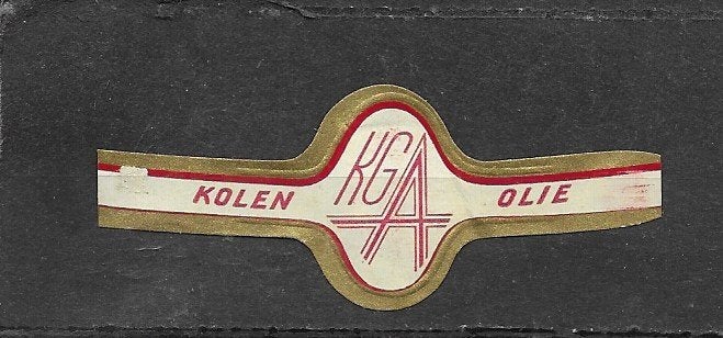 Sigarenbandje, Kolen Olie, gebruikt, Verzenden, Gebruikt, Sigarenbandjes