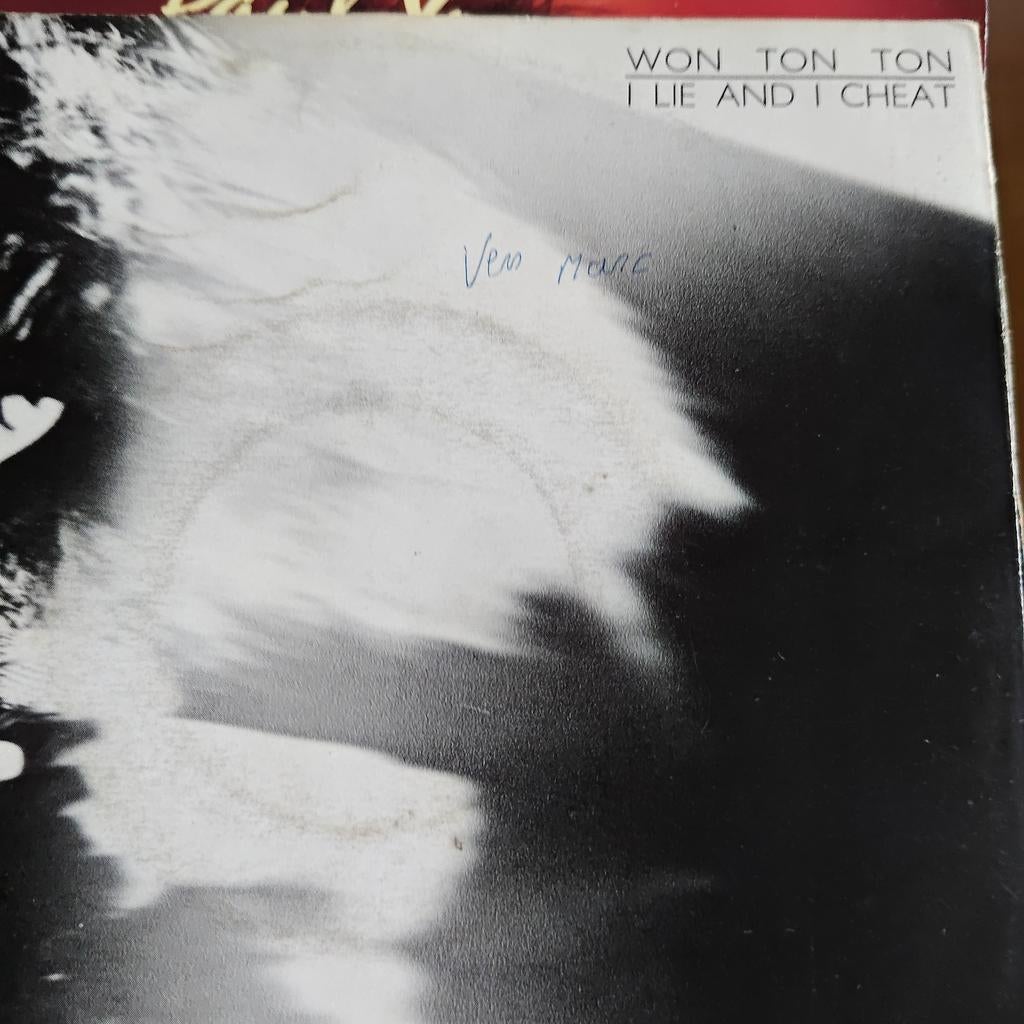 Won Ton Ton - I Lie And I Cheat Vinyl Single, Cd's en Dvd's, Gebruikt, Originele persing, 7 inch, Ophalen of Verzenden
