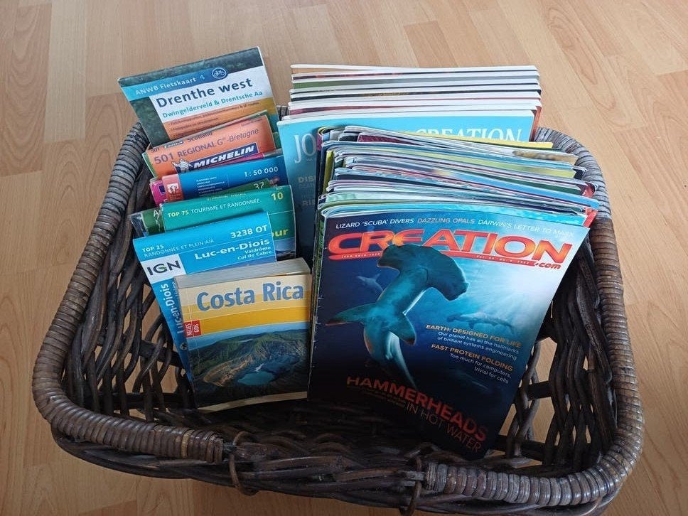 ANWB Fiets Wandel kaart / Creation / 10 Journal of Creat, Boeken, Atlassen en Landkaarten, Gelezen, Overige typen, Ophalen of Verzenden