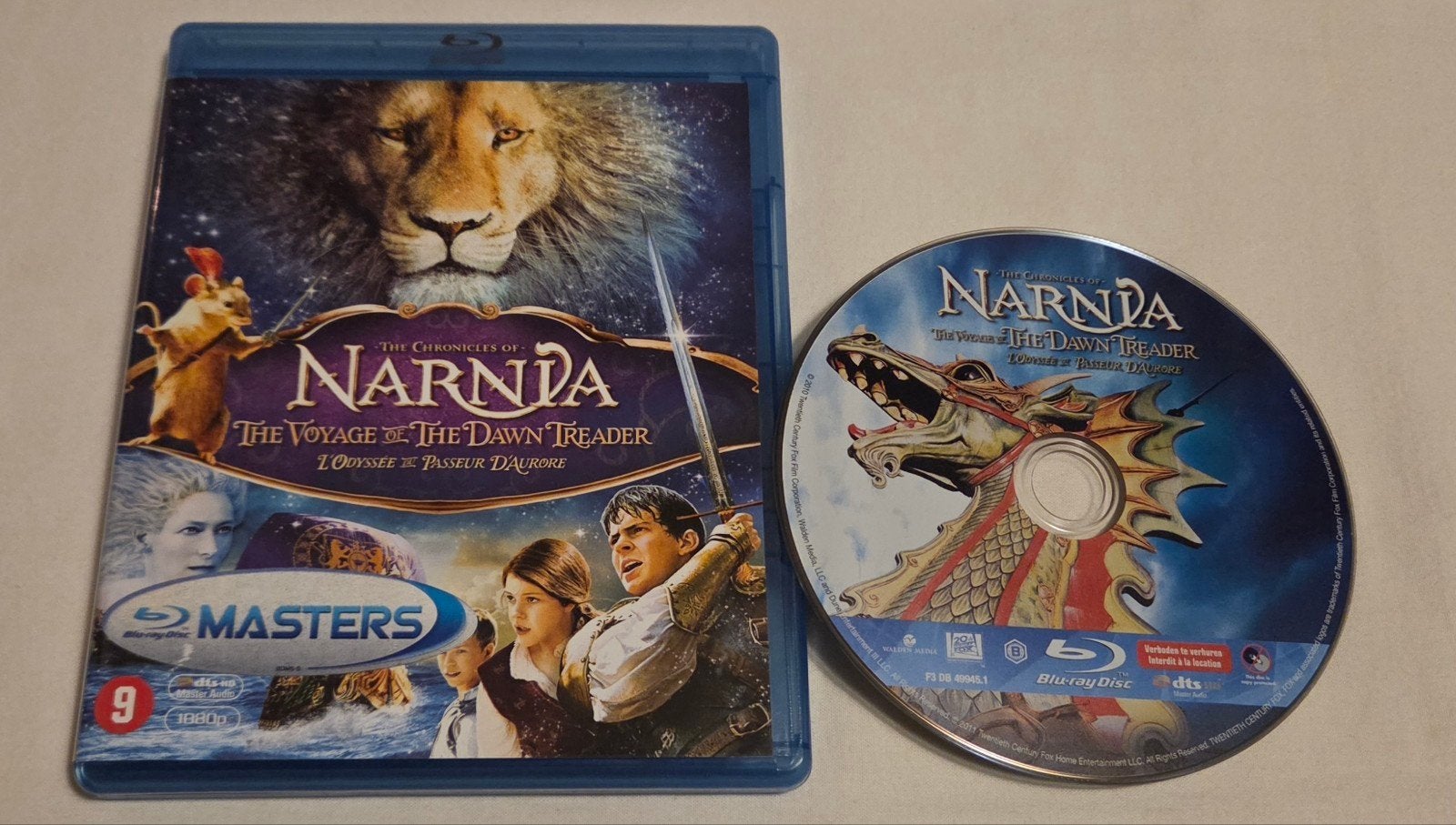 Narnia The Voyage Of The Dawn Treader/Fantasy/Blu-ray, Ophalen of Verzenden, Zo goed als nieuw, Actie