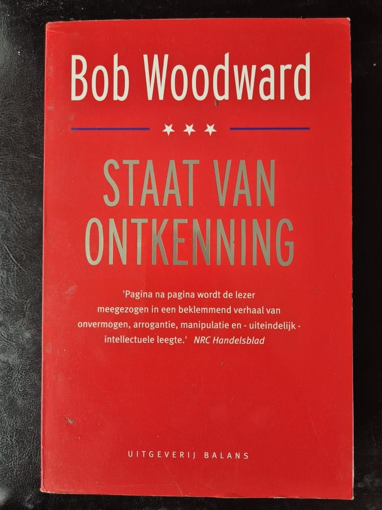 Bob Woodward - Staat van Ontkenning, Boeken, Overige Boeken, Zo goed als nieuw, Ophalen of Verzenden