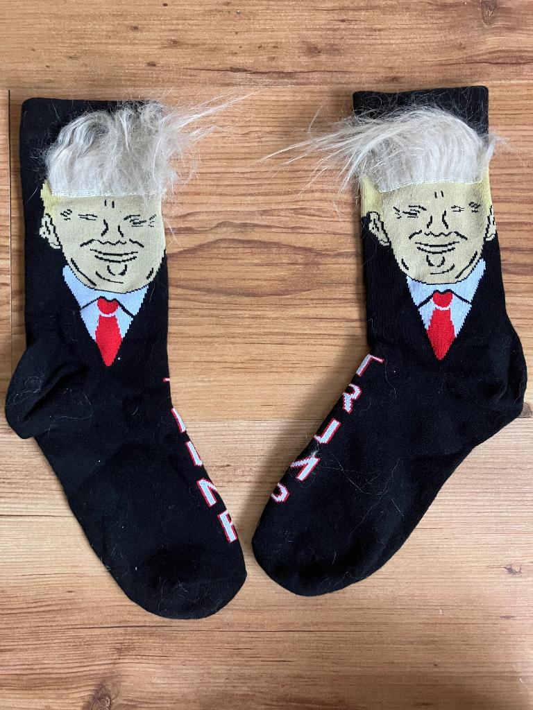 Trump sokken, Kleding | Heren, Ophalen of Verzenden, Nieuw, Maat 43 t/m 46, Zwart
