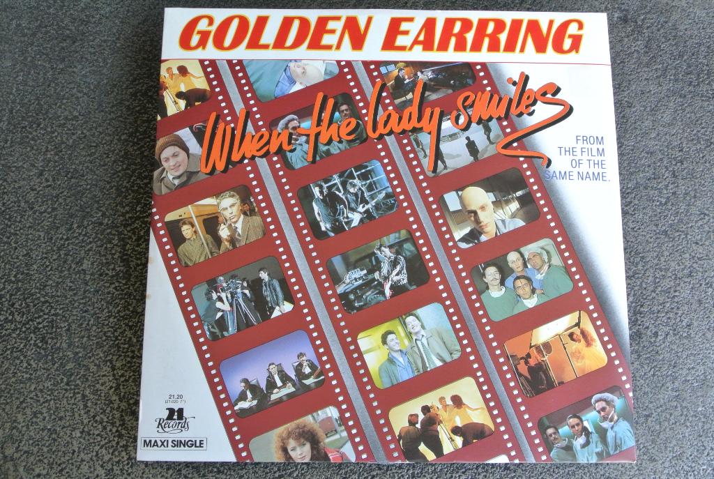 Golden Earring – When The Lady Smiles (12”) Mint, Maxi-single, 1980 - 1989, Ophalen of Verzenden, Zo goed als nieuw