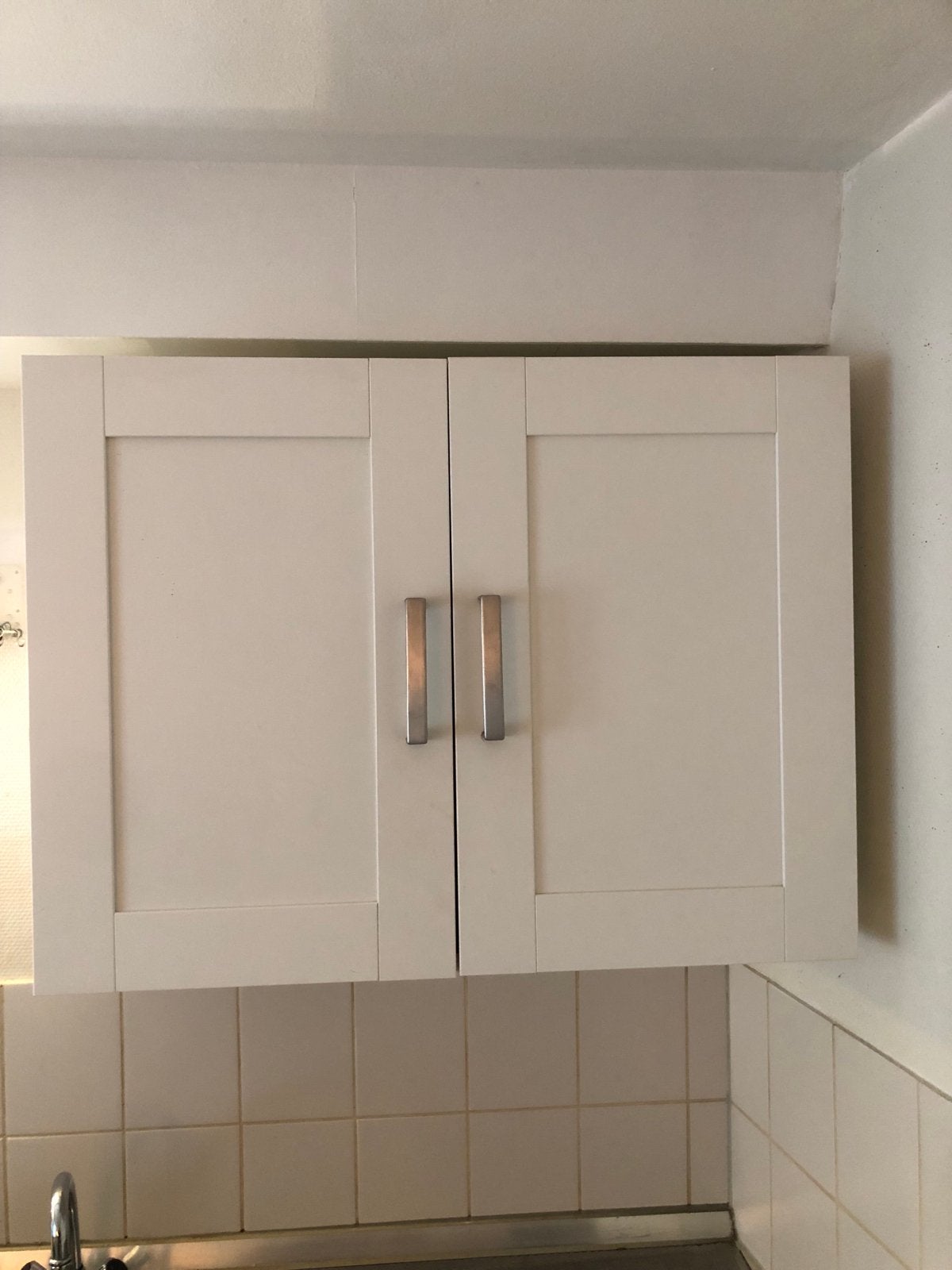 Witte Ikea Method bovenkast keuken 80 b x 60 h x 40 d, Ophalen, Gebruikt, Wit, 50 tot 100 cm