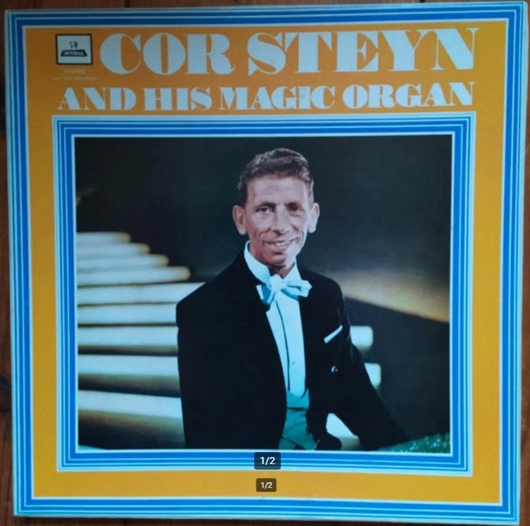 Dubbel LP Cor Steyn and his magic organ, Inclusief binnenhoes, Ophalen of Verzenden, Gebruikt, 12 inch