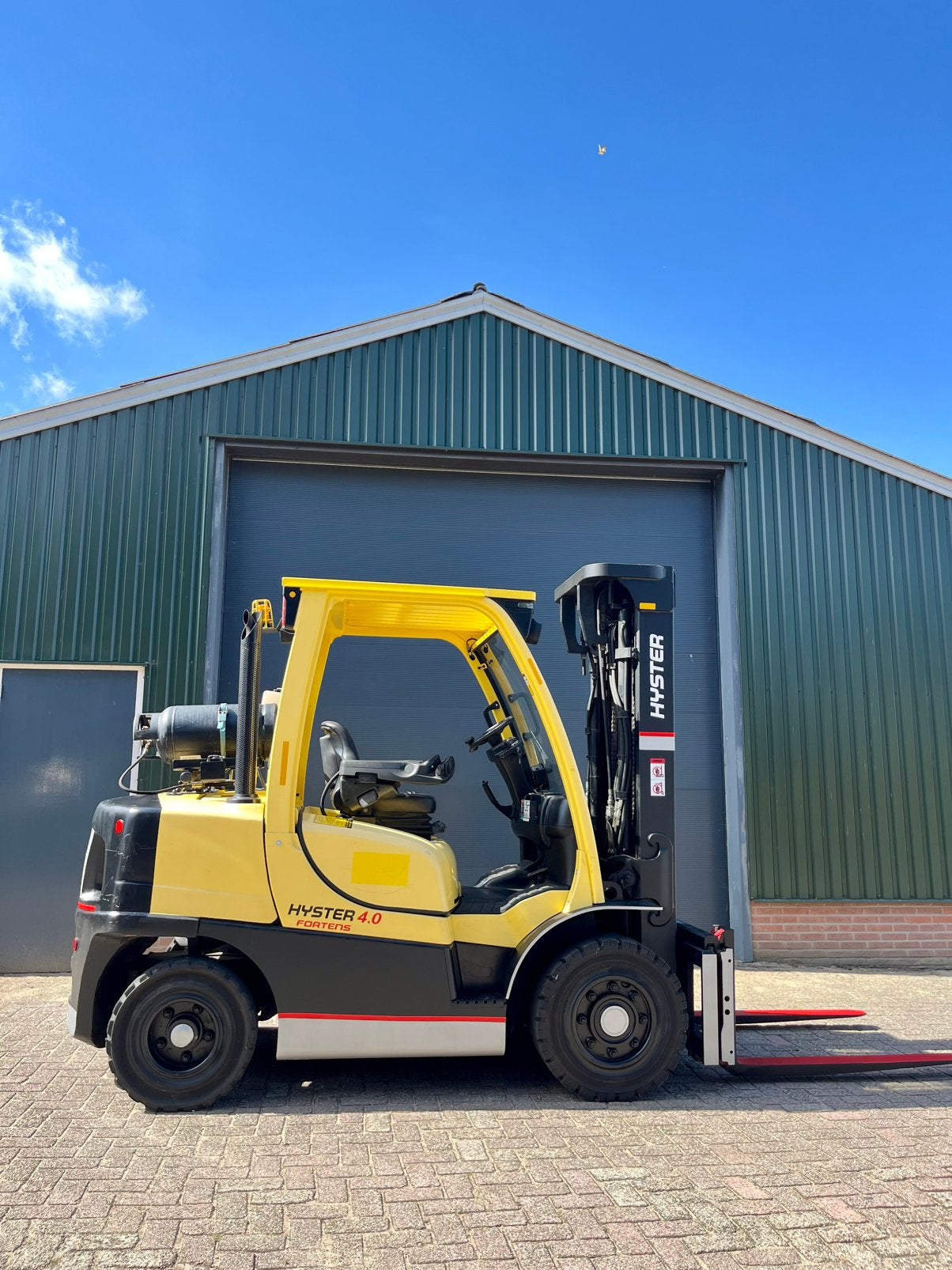 Hyster 4.0 - LPG - GEKEURD- triple mast -UITSTEKENDE STAAT!, 3000 tot 4000 kg, Hyster, Hyster, Heftruck