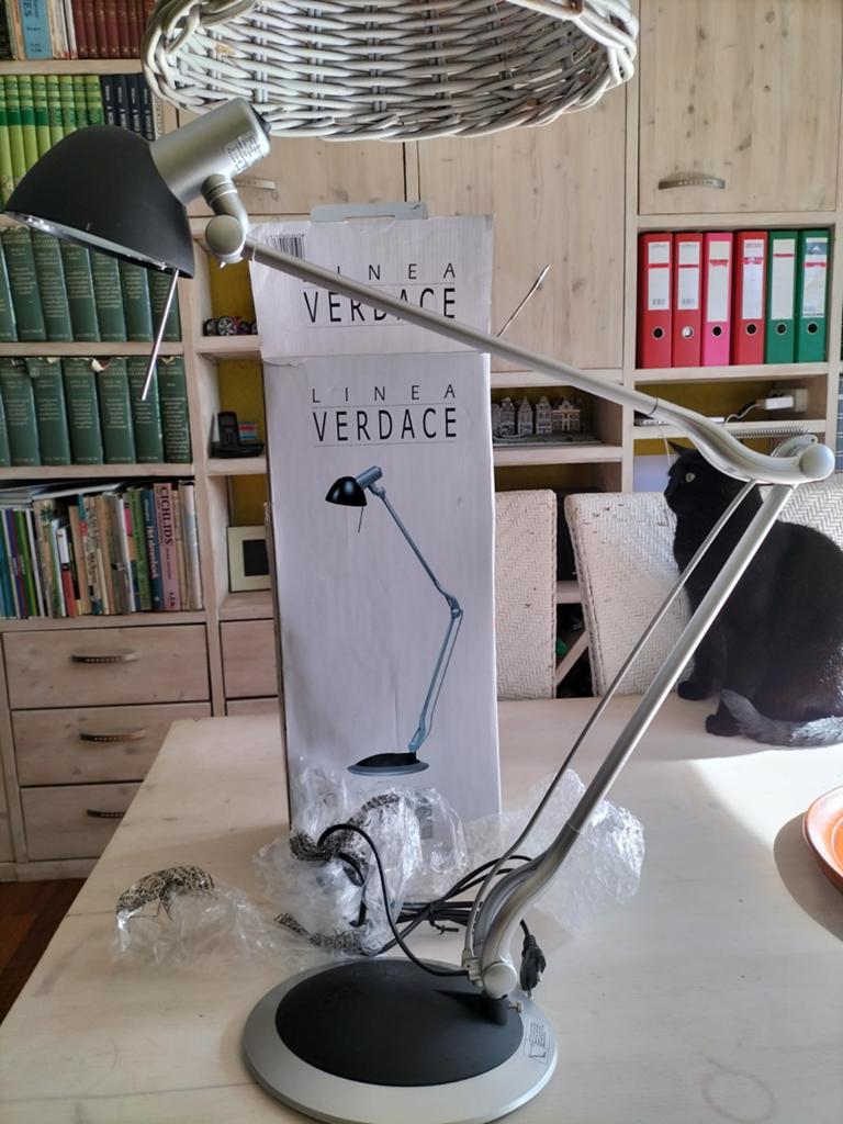 Linea Verdae bureaulamp - Zo goed als nieuw, Ophalen of Verzenden, Zo goed als nieuw, Metaal