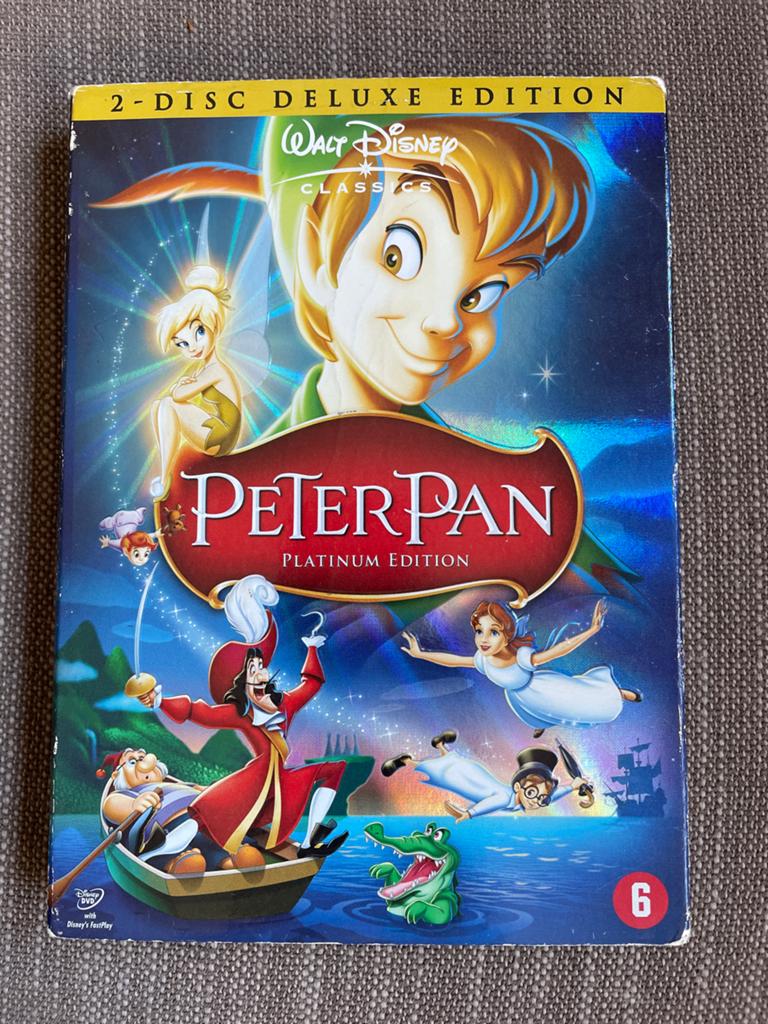 Peter Pan Platinum Edition dvd - 2-Disc Deluxe, Cd's en Dvd's, Avontuur, Alle leeftijden, Boxset, Ophalen of Verzenden