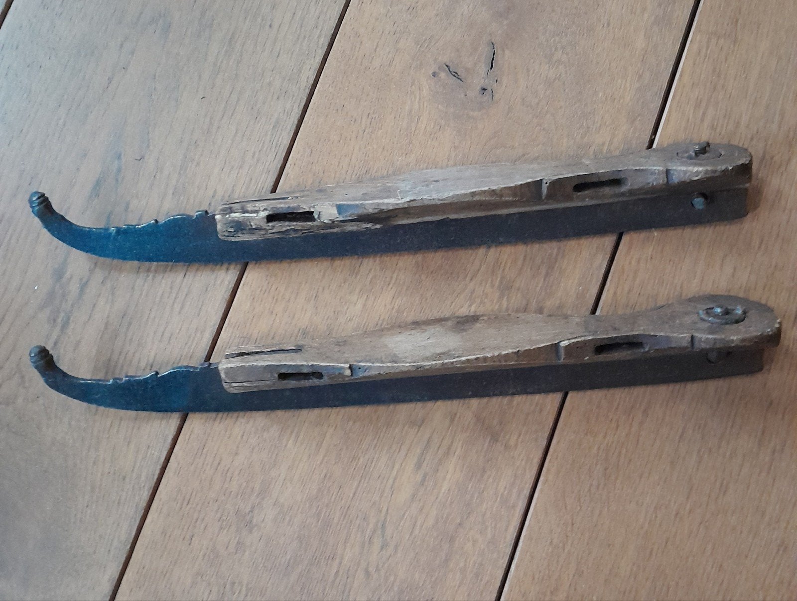Oude Breinermoor schaatsen uit ca. 1800., Antiek en Kunst, Antiek | Overige Antiek, Ophalen of Verzenden