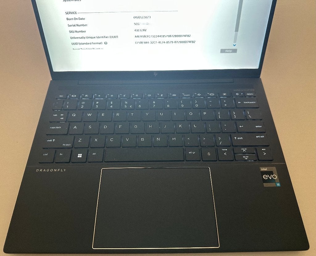 HP Elite Dragonfly 13G3 Core i5, Qwerty, 13 inch, HP Elite Dragonfly, Zo goed als nieuw