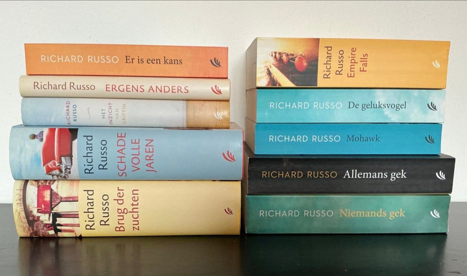 Collectie Richard Russo (10) romans - Pulitzer winnaar, Verzenden, Zo goed als nieuw, Amerika