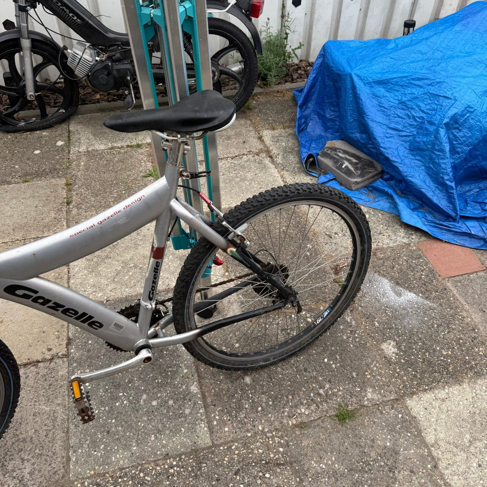 Gazelle mountainbike, Ophalen, Zo goed als nieuw, Geen vering, Gazelle