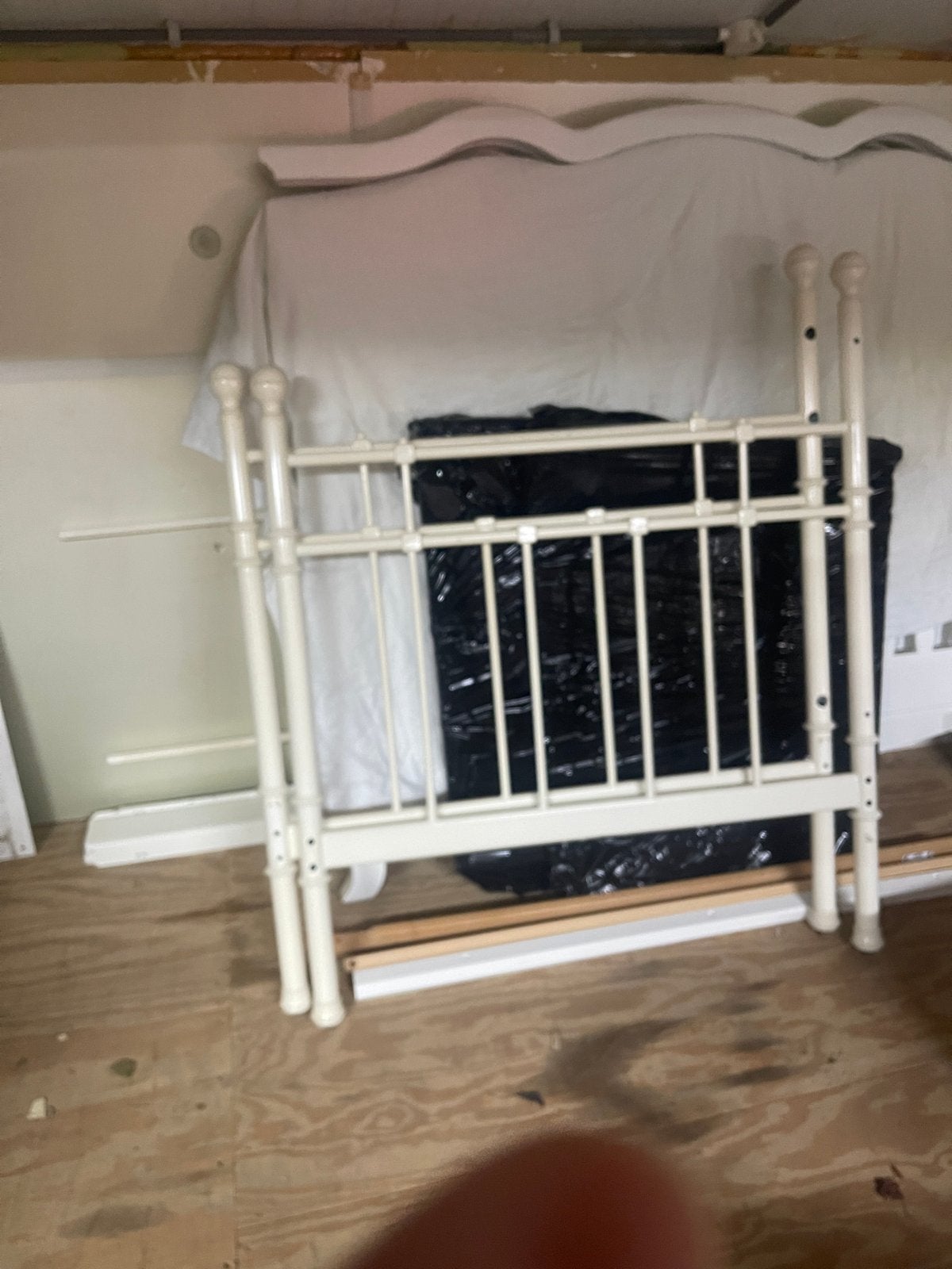 IKEA bed met lattenbodem, Ophalen, Gebruikt, 90 cm, Eenpersoons