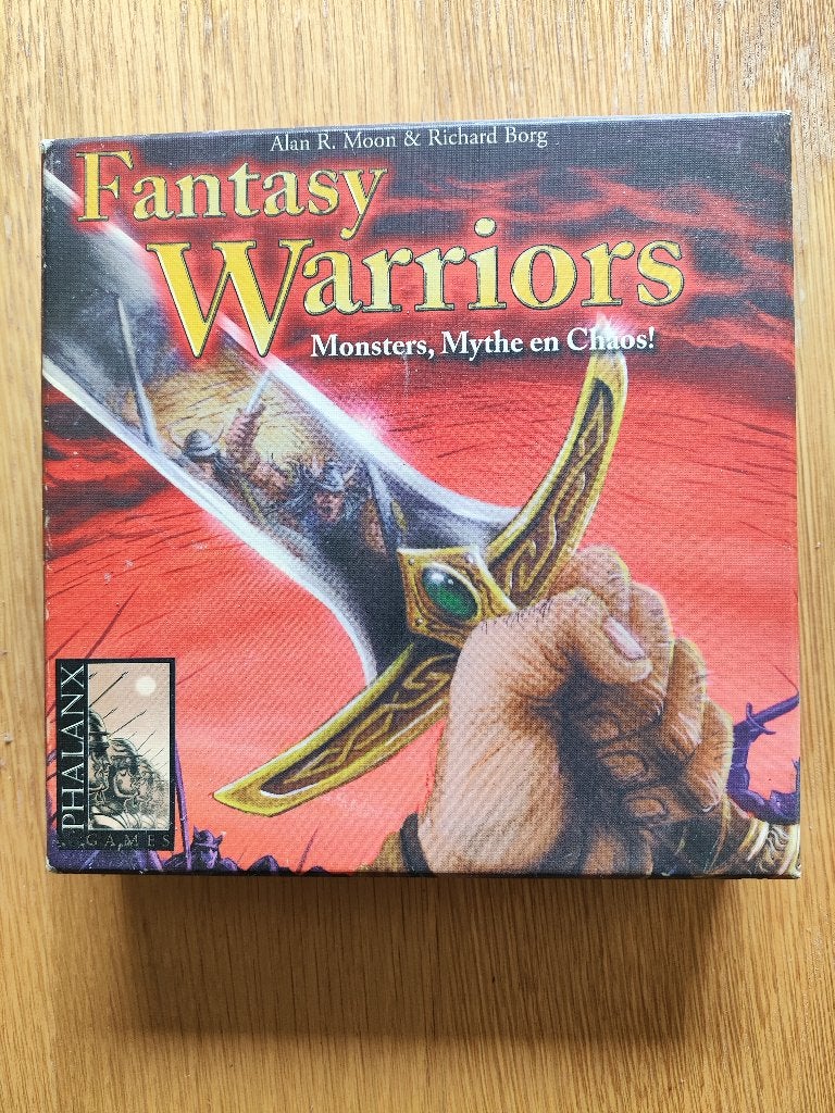 Fantasy Warriors spel Phalanx Games Alan R. Moon 2-4 spelers, Een of twee spelers, Ophalen of Verzenden, Zo goed als nieuw, Phalanx Games