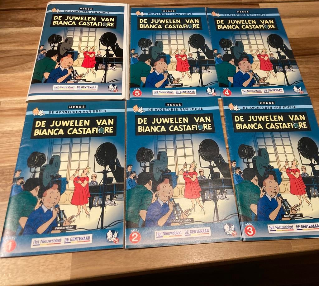 Te koop De juwelen van Bianca castafiore, Boeken, Complete serie of reeks, Ophalen of Verzenden, Zo goed als nieuw