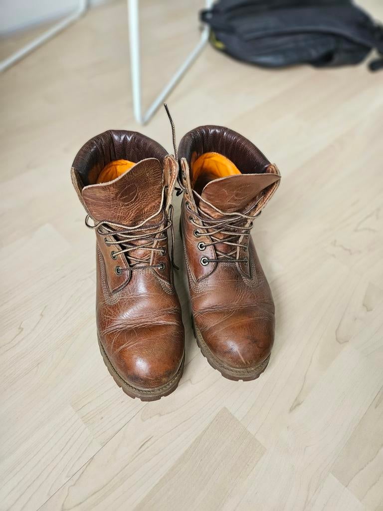 Timberland boots maat 43-44 - Goede staat, Bruin, Timberland, Boots, Ophalen of Verzenden
