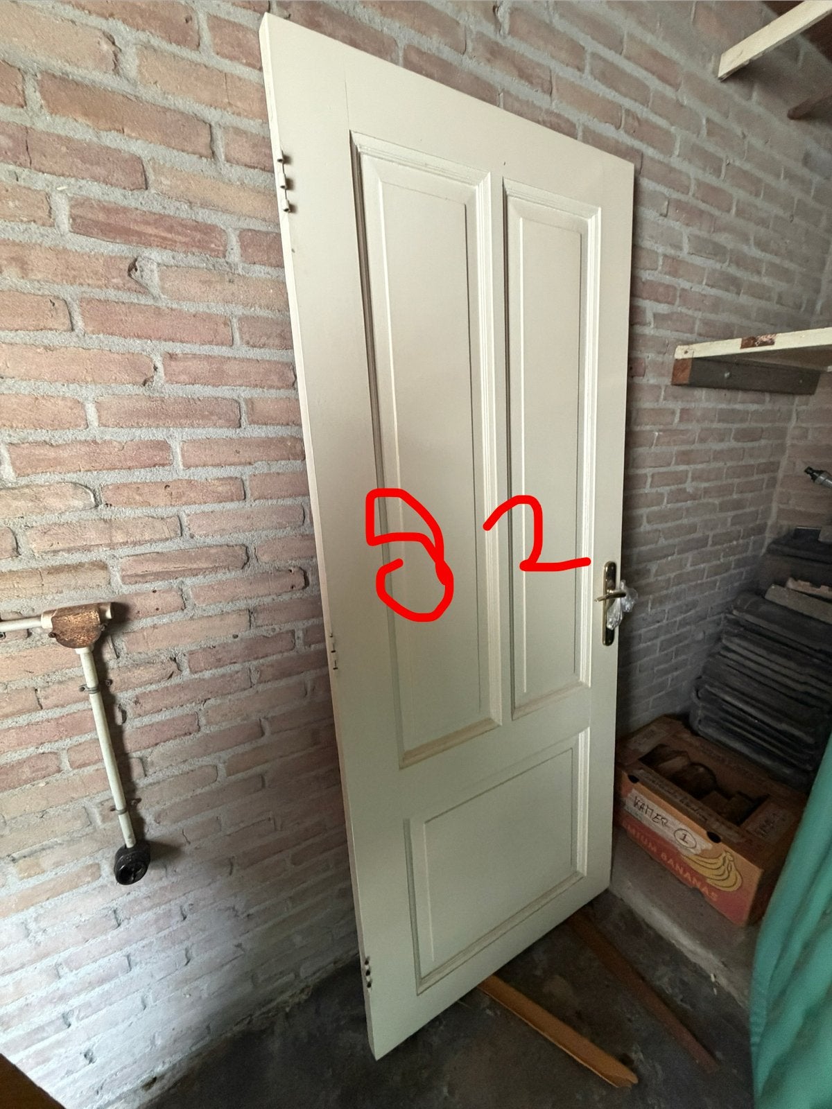 5 stompe binnendeuren in diverse maten, Ophalen, Gebruikt, 80 tot 100 cm, Binnendeur