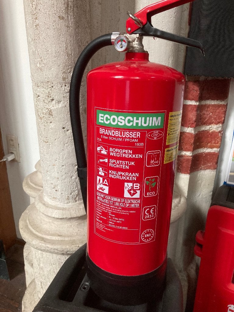 Brandblussers Ecoschuim incl. box- Zo goed als nieuw, Ophalen, Zo goed als nieuw, Brandblusser