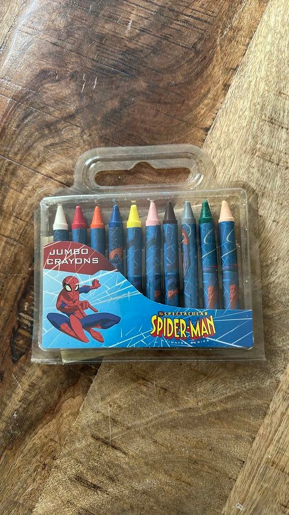 Spiderman Wasco krijtjes - Nieuw!, Ophalen of Verzenden, Nieuw, Knutselen