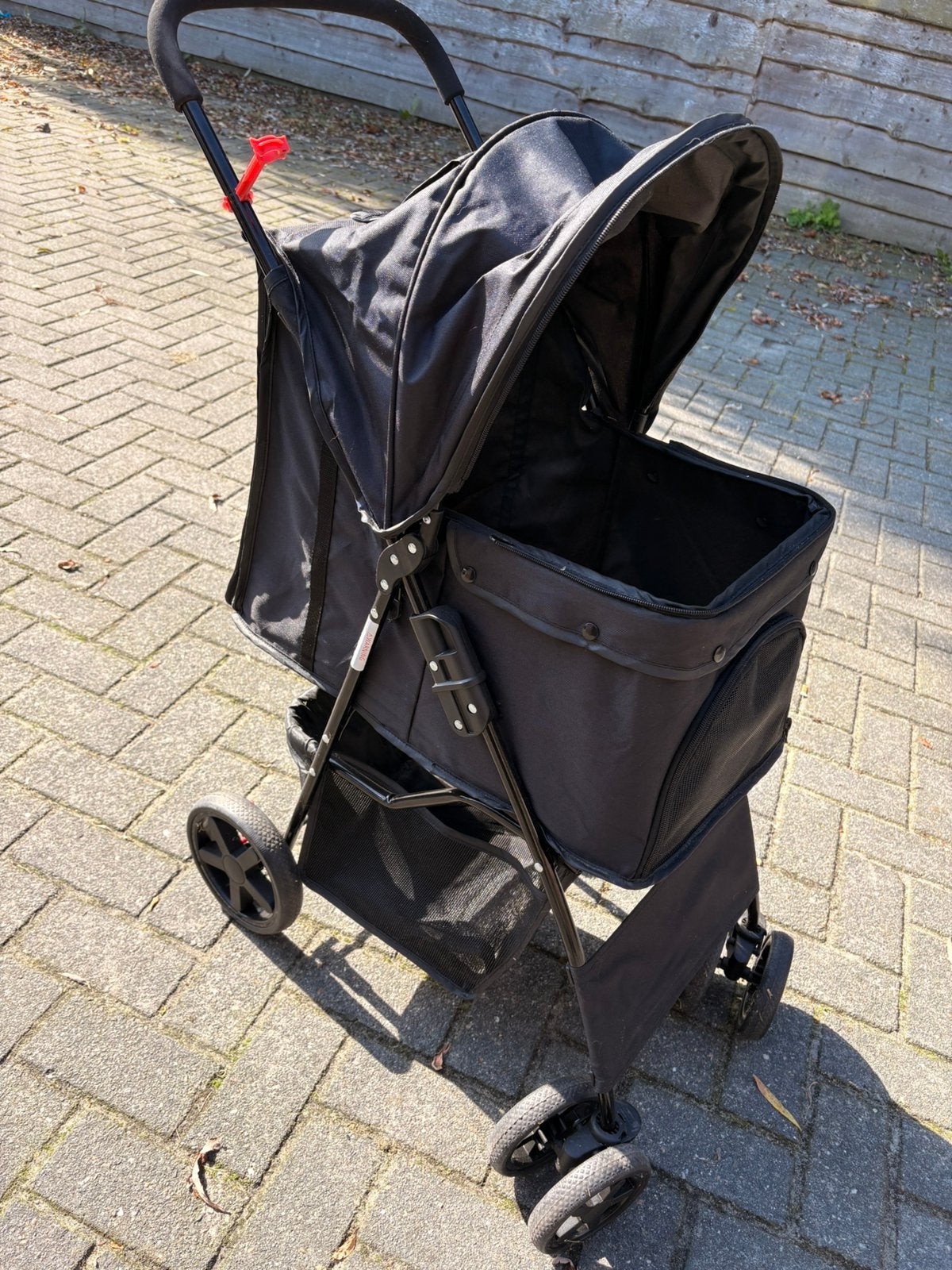 Hondenbuggy ANDA Zwart, Dieren en Toebehoren, Honden-accessoires, Ophalen, Nieuw, Hondenbuggy