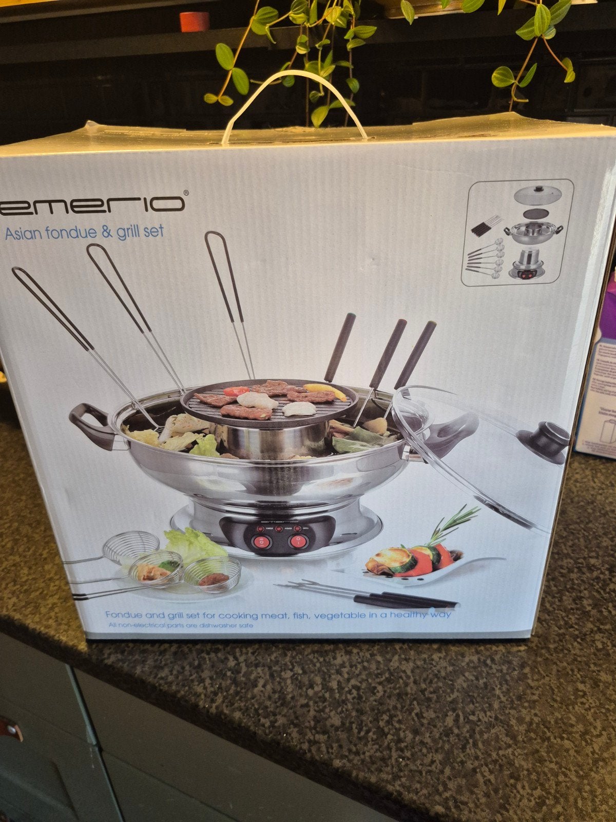 Asia fondue set, Ophalen of Verzenden, Nieuw, Fondueset