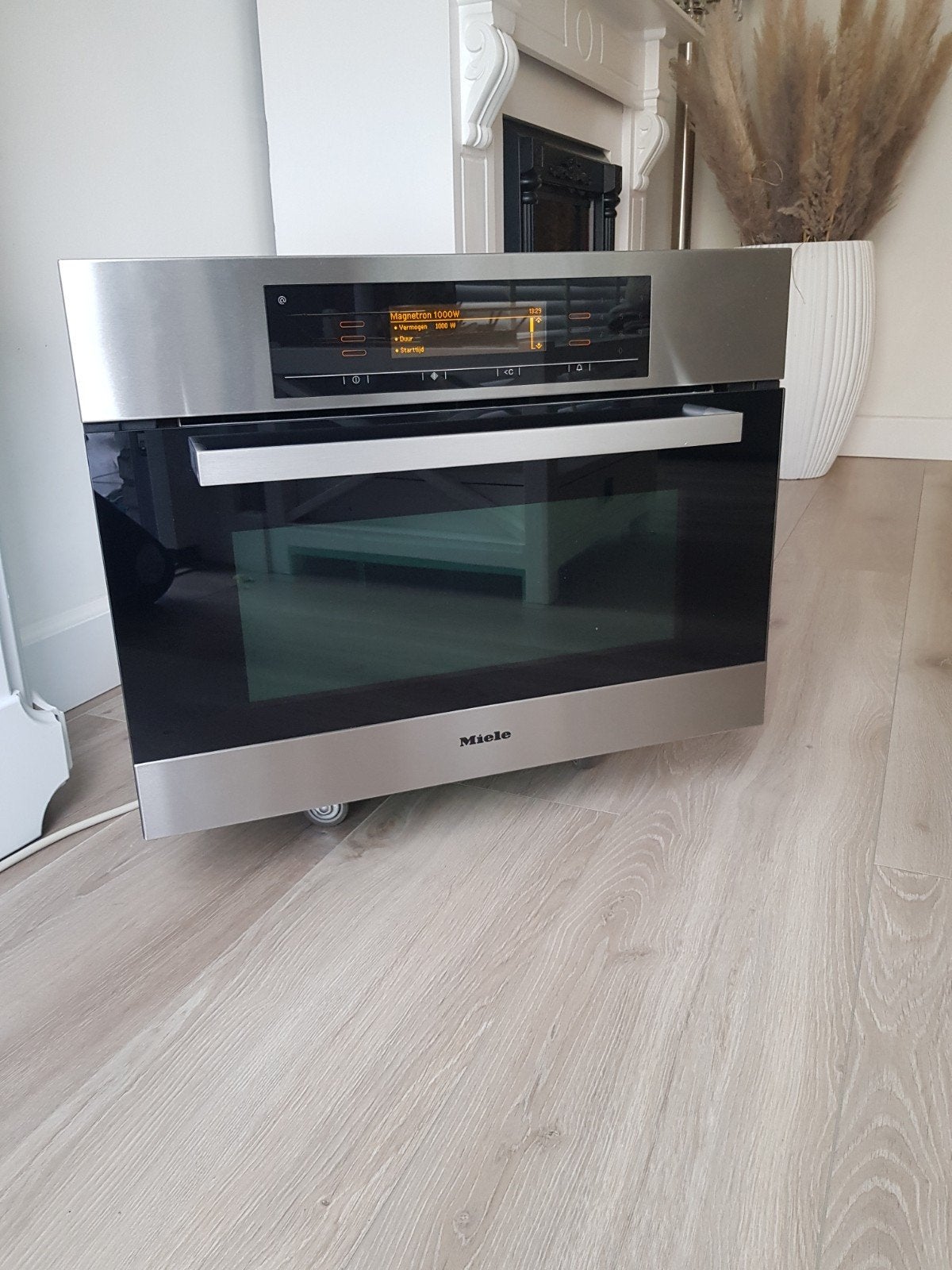Luxe Miele H5080BM combi oven magnetron, Ophalen, 45 tot 50 cm, 60 cm of meer, Inbouw
