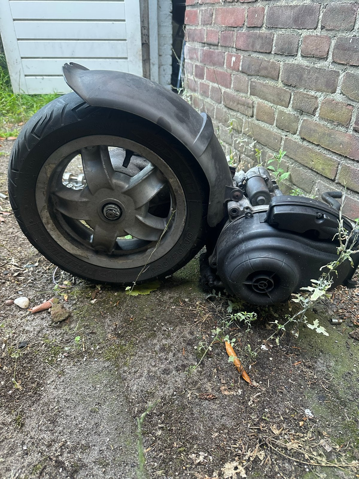 Piaggio Zip 2V 4-takt motorblok - Werkend, 15.000 km, Fietsen en Brommers, Brommeronderdelen | Scooters, Ophalen, Gebruikt, Blok