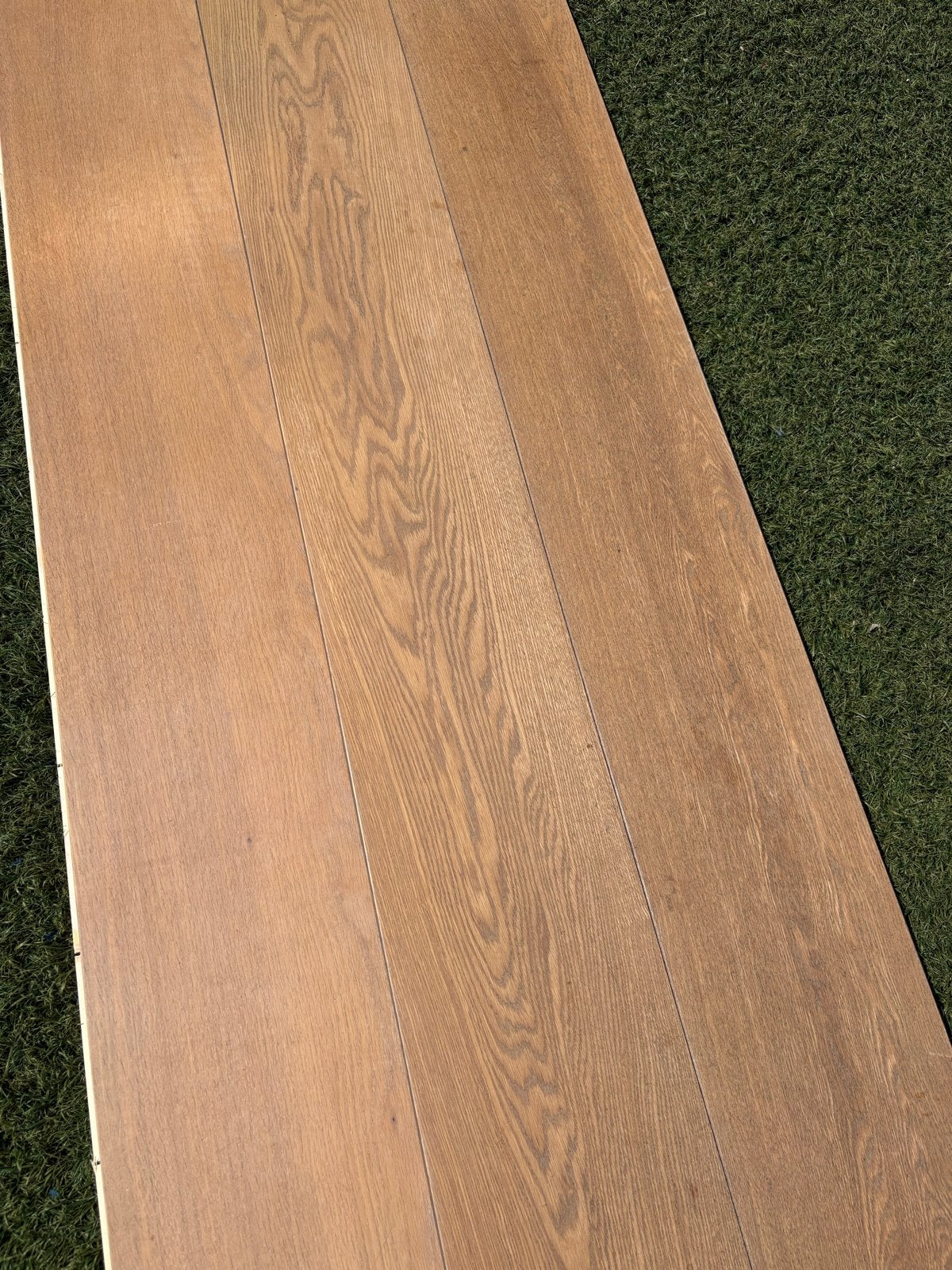 Eiken parket multivloer - ca. 47m2, 23,5cm breed, Doe-het-zelf en Verbouw, Vloerdelen en Plavuizen, Gebruikt, 10 m² of meer, 10 tot 30 cm