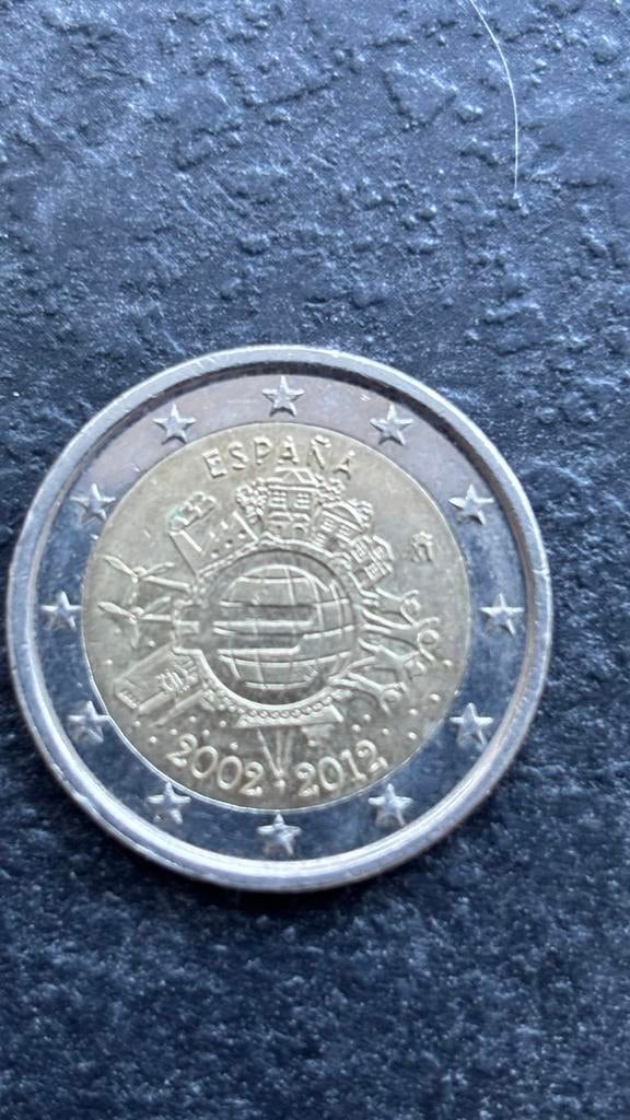 5 Stuks van 2 Euro Herdenkingsmunt 2002-2012, Ophalen of Verzenden, Overige landen, 2 euro, Setje