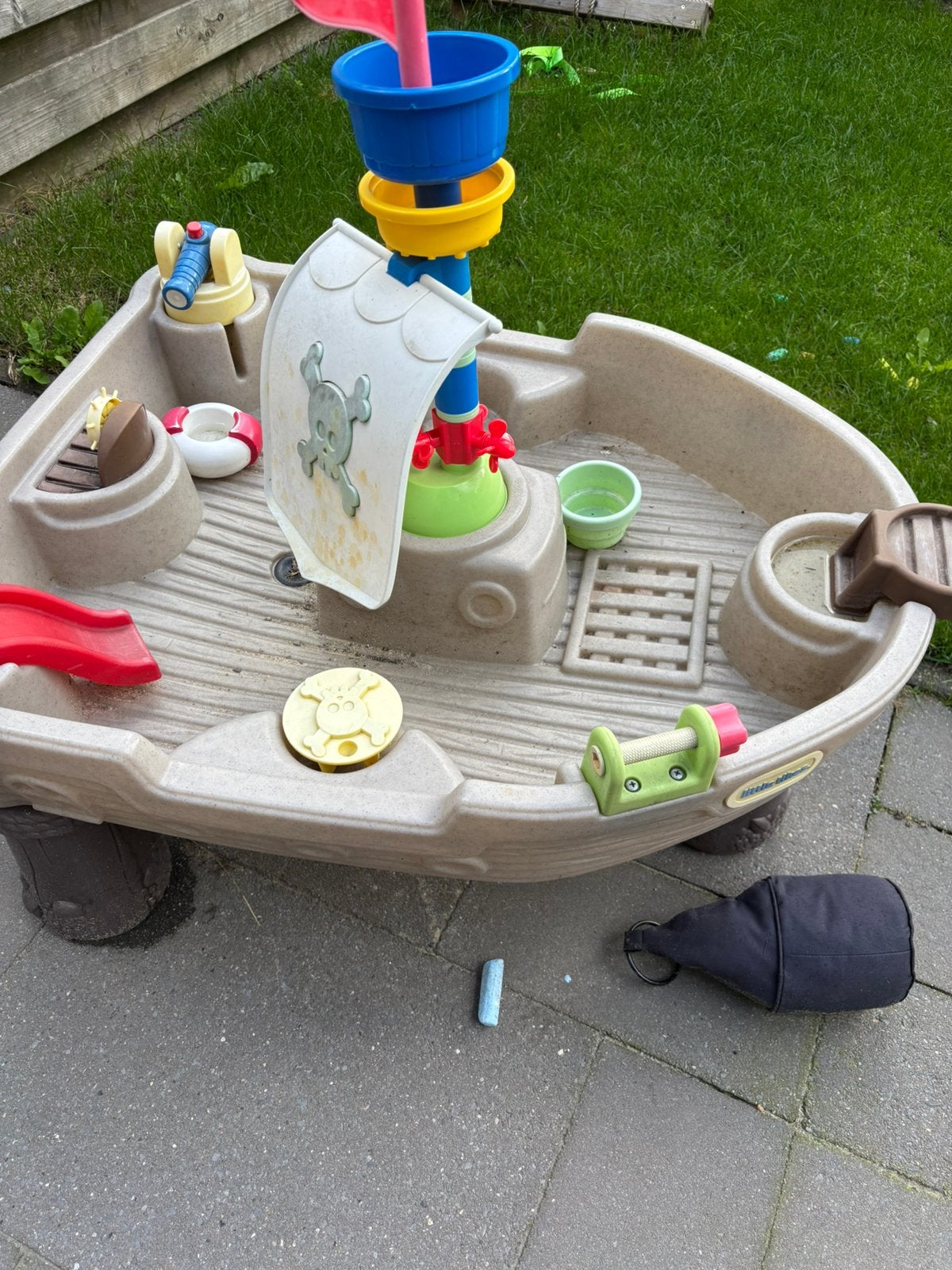Little tikes piratenschip, Ophalen, Gebruikt