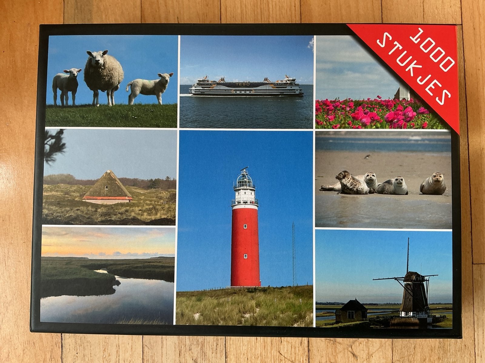Puzzel Texel 1000 stukjes, Een of twee spelers, Ophalen of Verzenden, Zo goed als nieuw