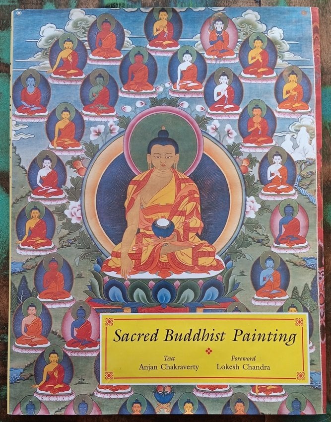 Sacred Buddhist Painting, Ophalen of Verzenden, Zo goed als nieuw, Anjan Chakraverty, Overige onderwerpen