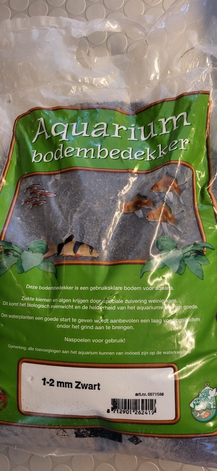 Aquariumgrind zwart, Dieren en Toebehoren, Ophalen