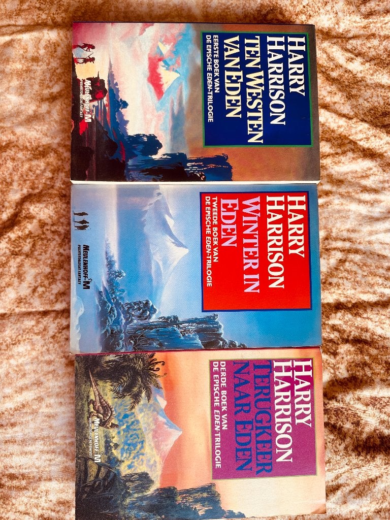 Eden trilogie, Boeken, Ophalen of Verzenden, Zo goed als nieuw, Harry harrison