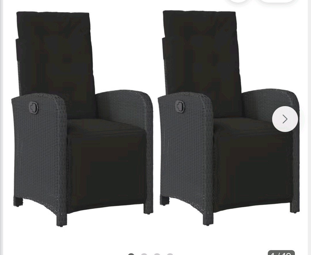 2 nieuwe tuinstoelen, Tuin en Terras, Tuinstoelen, Ophalen, Nieuw, Kunststof, Verstelbaar