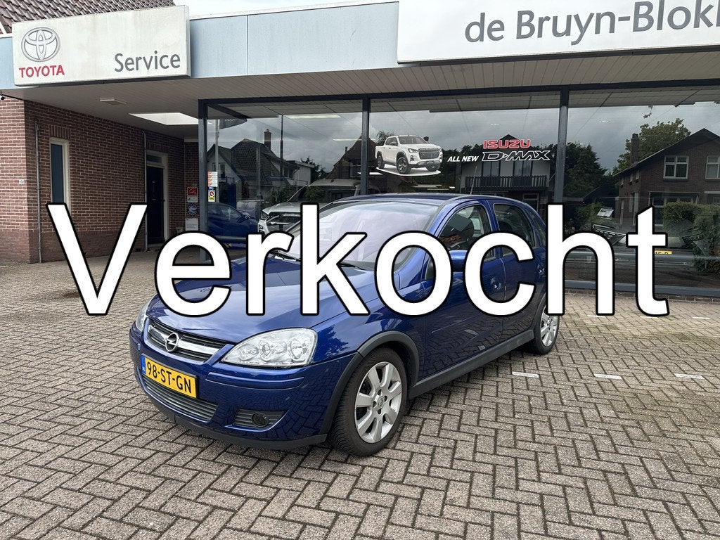 Opel Corsa 1.2-16V Silverline Automaat 5-drs climate control, Auto's, Gebruikt, 31 €/maand, 4 cilinders, 1229 cc