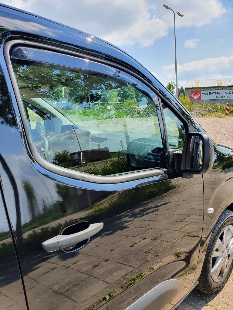 Opel Combo donkere zijwindschermen raamspoilers visors, Ophalen of Verzenden, Nieuw