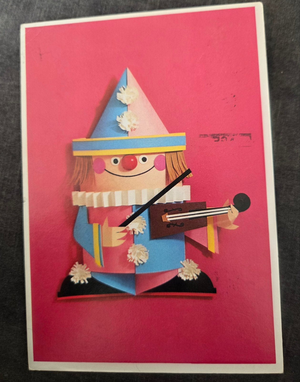Clown met Viool, Verzenden, 1960 tot 1980, Gelopen, Kinderen